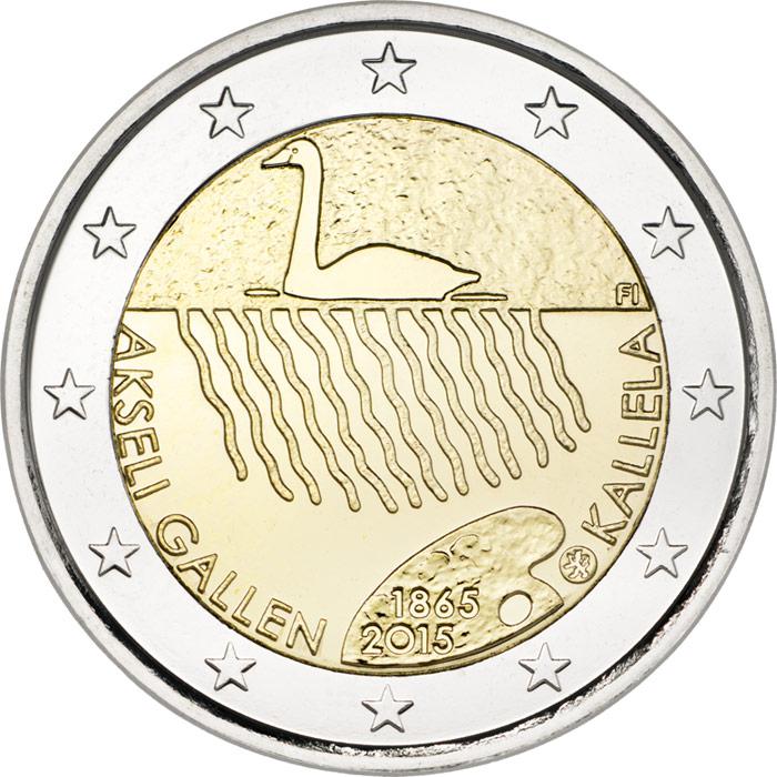 2 Euro Finnland 2015 – 30. Jahrestag der Flagge der Europäischen Union