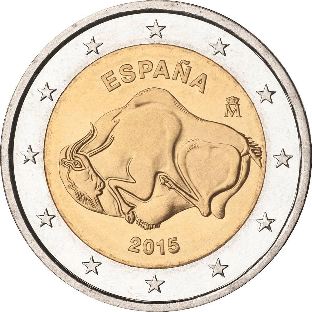 2 Euro Spanien 2015 – 30. Jahrestag der Flagge der Europäischen Union