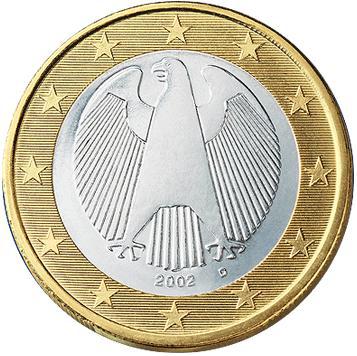 1 Euro Deutschland 2025 A