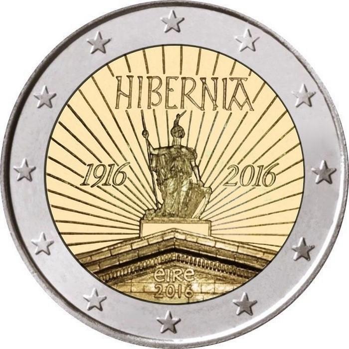 2 Euro Irland 2016 – 100 Jahre seit Osteraufstand