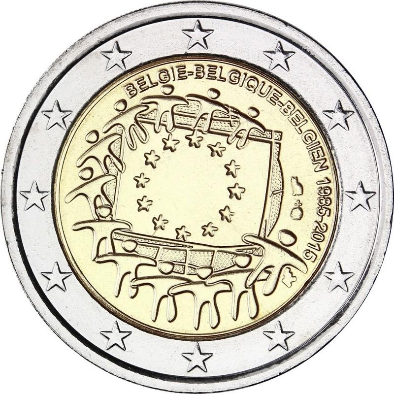 2 Euro Belgien 2015 – Europäisches Jahr für Entwicklung