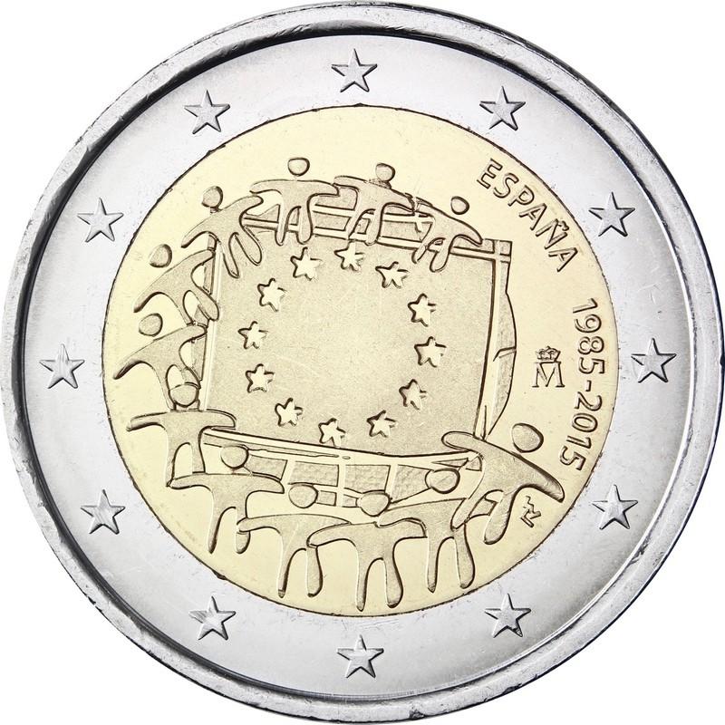 2 Euro Spanien 2015 – 6. Ausgabe der UNESCO-Welterbe-Serie: Höhle von Altamira