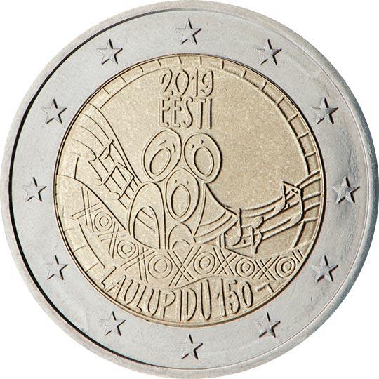 2 Euro Estland 2019 – 100 Jahre seit der Gründung von der Universität von Tartu