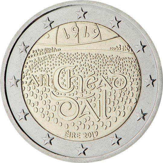 2 Euro Irland 2019 – 100 Jahre seit der ersten Sitzung des Dáil Éireann