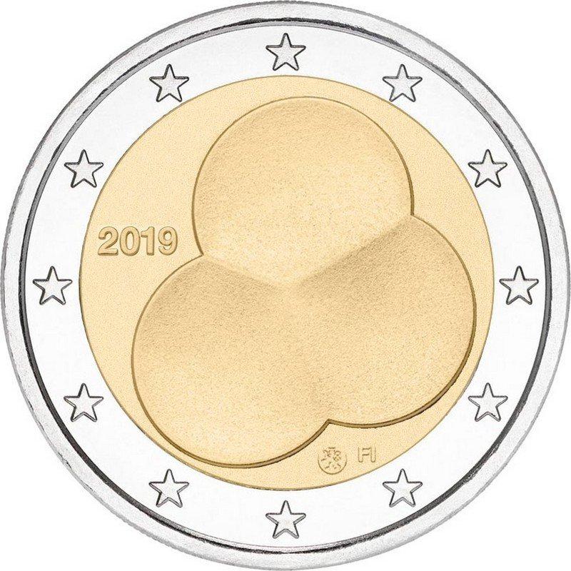 2 Euro Finnland 2019 – 100. Jahrestag des finnischen Verfassung