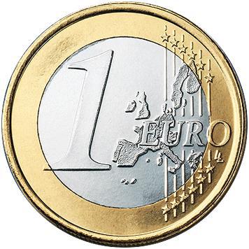 Rückseite: 1 Euro Deutschland 2003 J