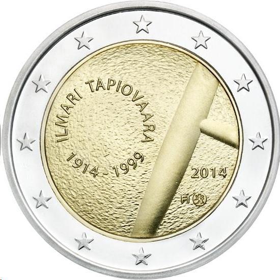 2 Euro Finnland 2014 – 100 Jahre seit der Geburt von Ilmari Tapiovaara