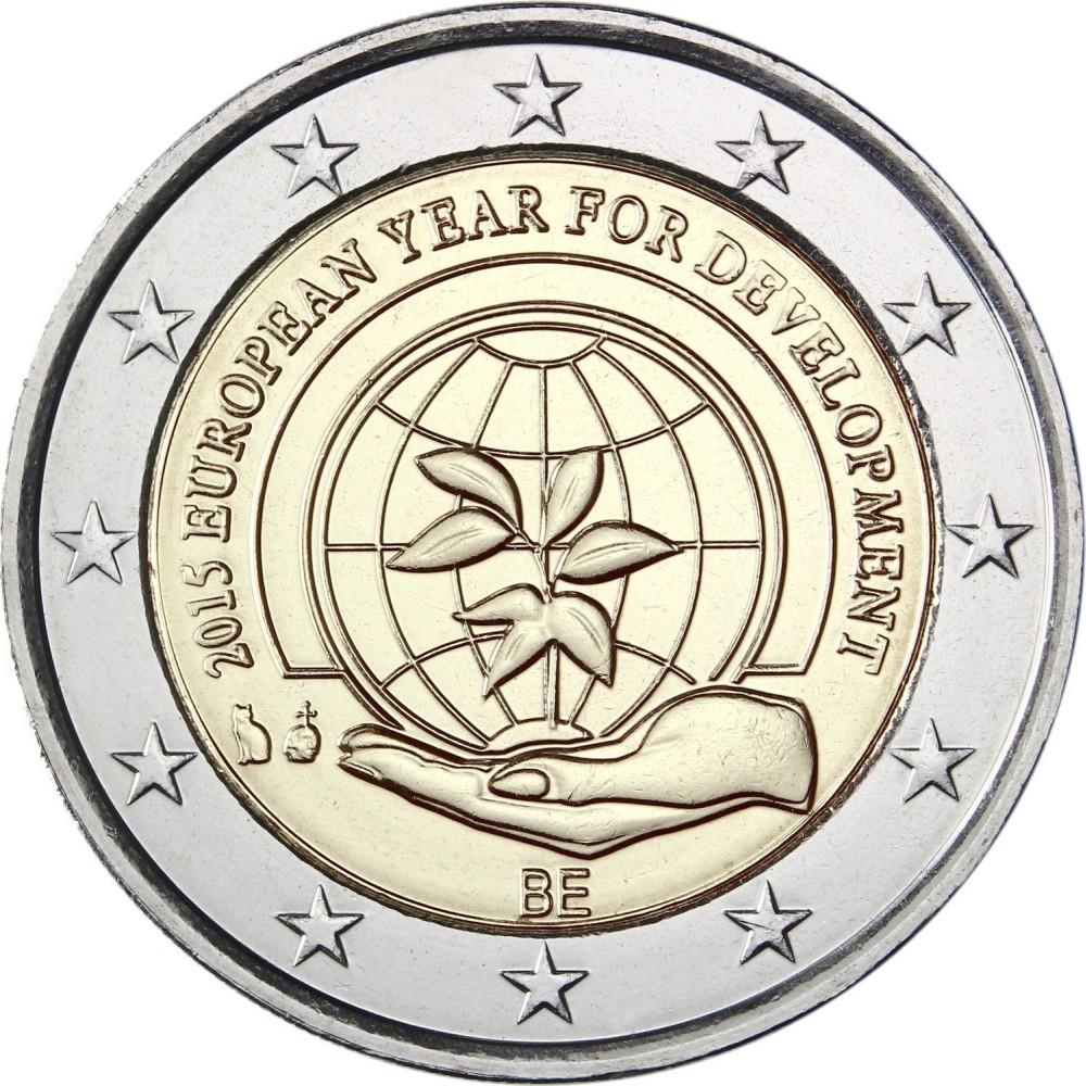 2 Euro Belgien 2015 – 30. Jahrestag der Flagge der Europäischen Union