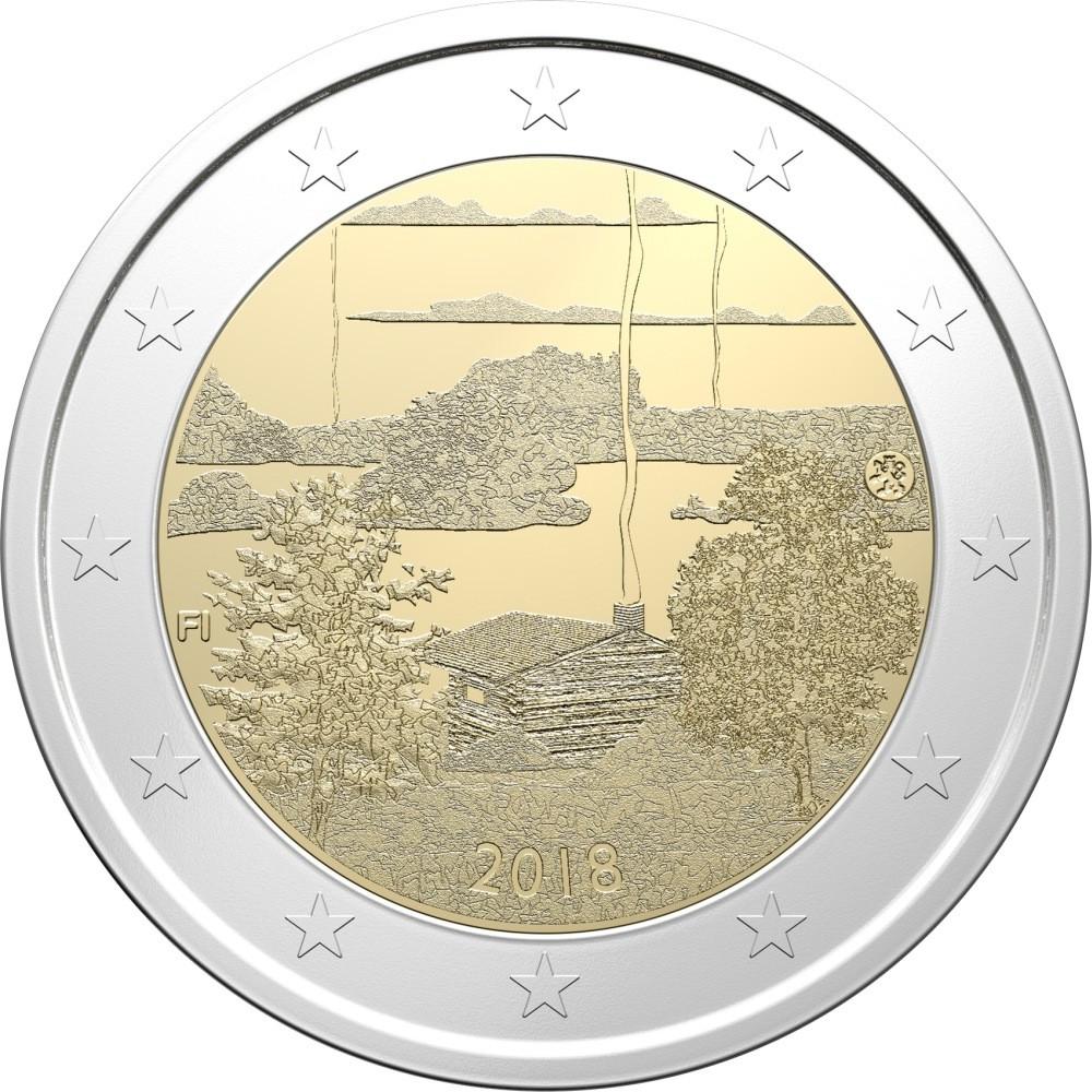 2 Euro Finnland 2018 – Finnischen Sauna Kultur