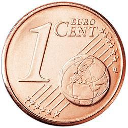Rückseite: 1 Cent Belgien 2003