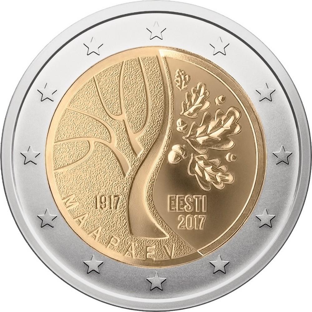 2 Euro Estland 2017 – Estlands Weg in die Unabhängigkeit