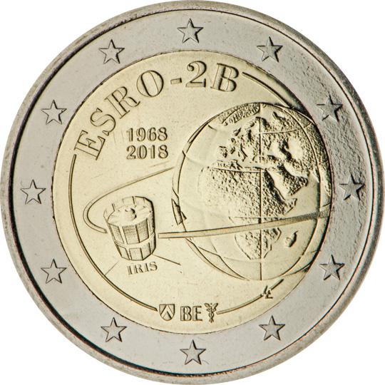 2 Euro Belgien 2018 – 50. Jahrestag der Ereignisse vom Mai 1968 in Belgien