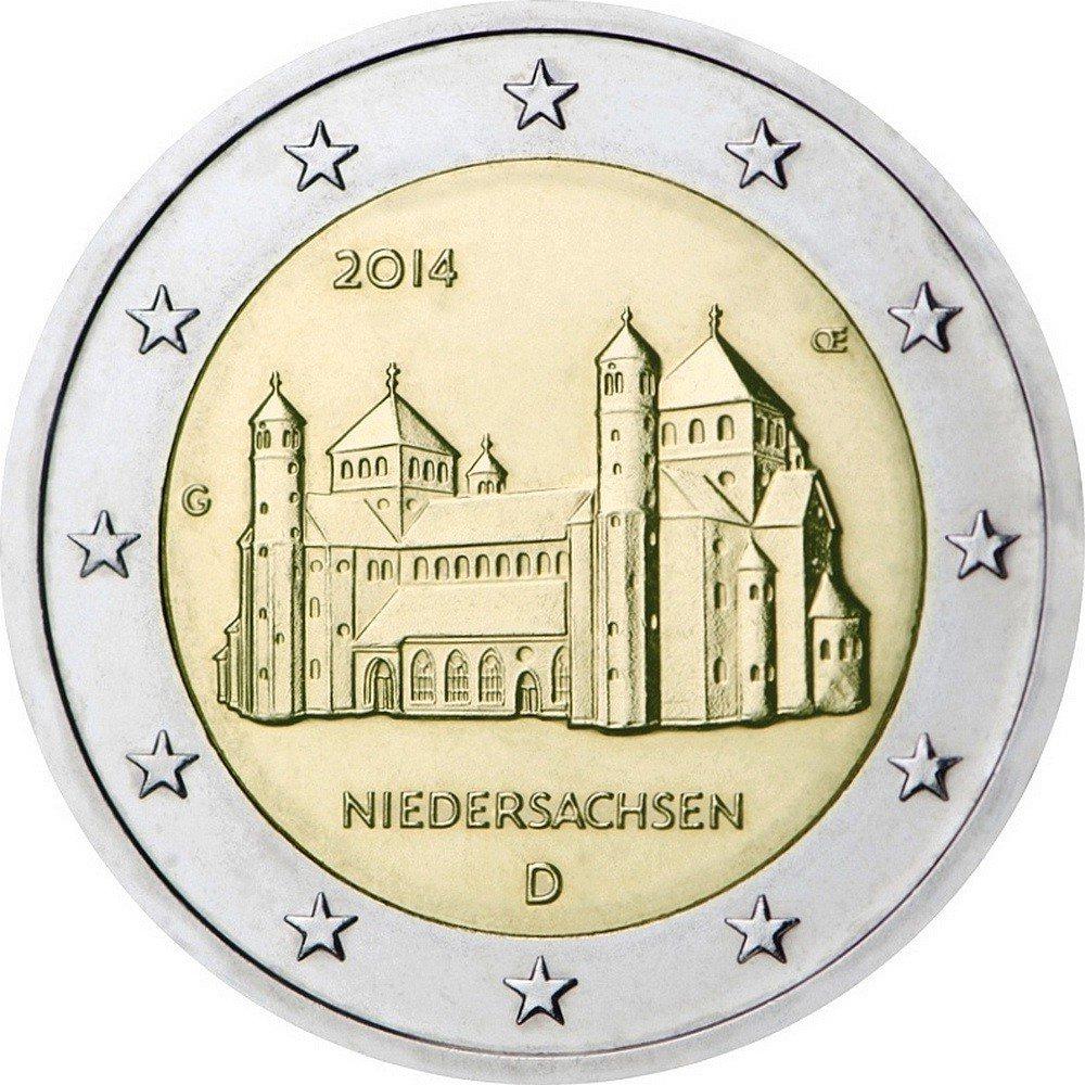 2 Euro Deutschland 2014 – Niedersachsen: St. Michaeliskirche in Hildesheim