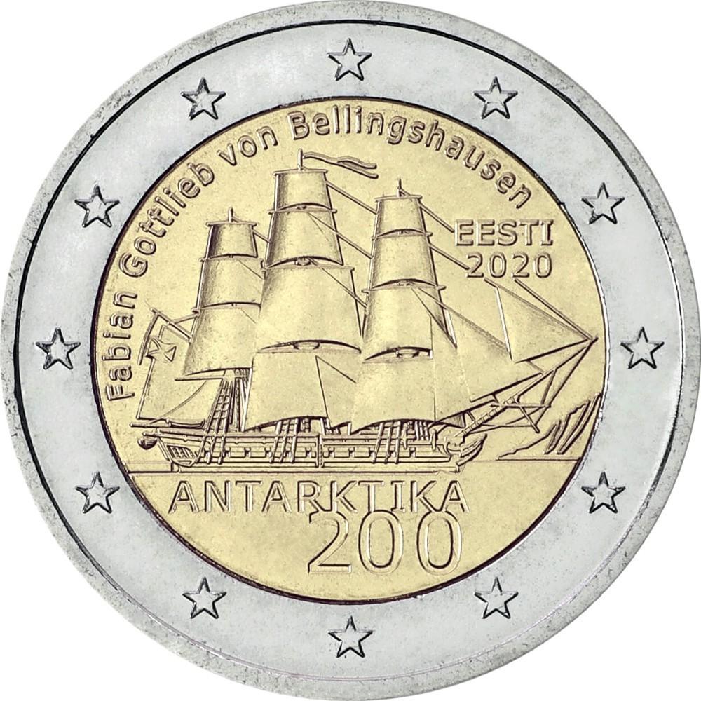 2 Euro Estland 2020 – 100. Jahrestag des Vertrags von Tartu
