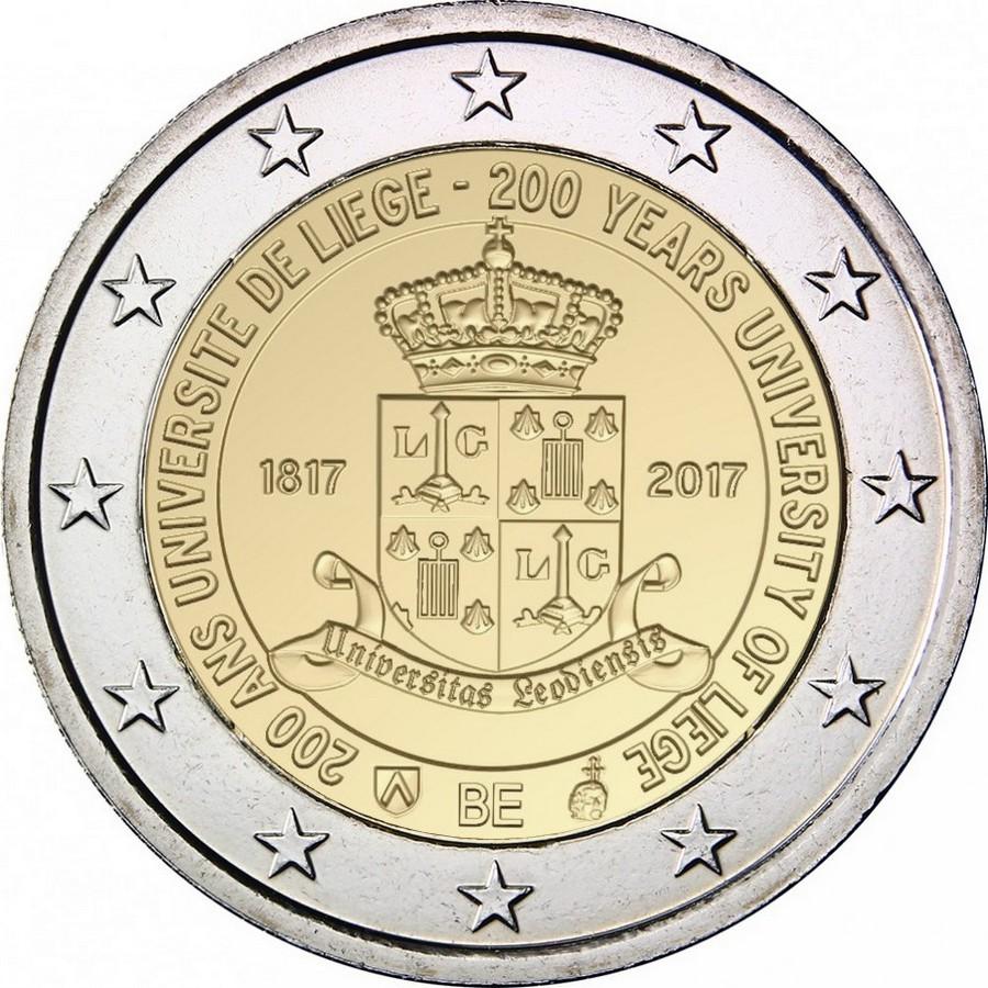2 Euro Belgien 2017 – 200 Jahre Universität Gent