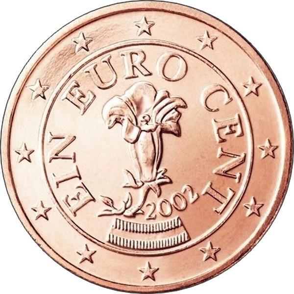 1 Cent Österreich 2025