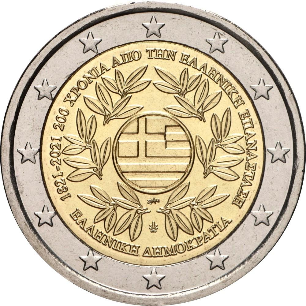 2 Euro Griechenland 2021 – 200 Jahre seit Griechischen Revolution